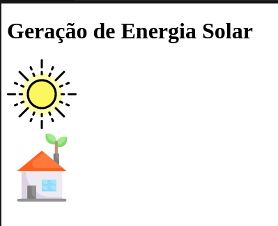 Geração de energia solar